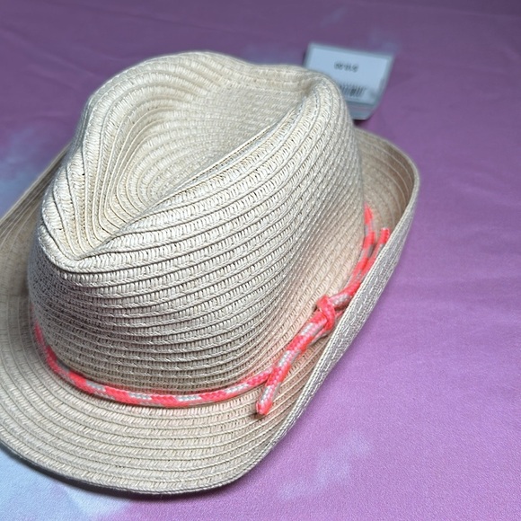 Carter's Baby Girls Kids Straw Sun Hat Size 0-9 months Easter Spring Summer Hat - Picture 2 of 12